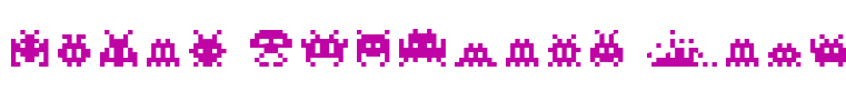 Pixel Invaders Regular